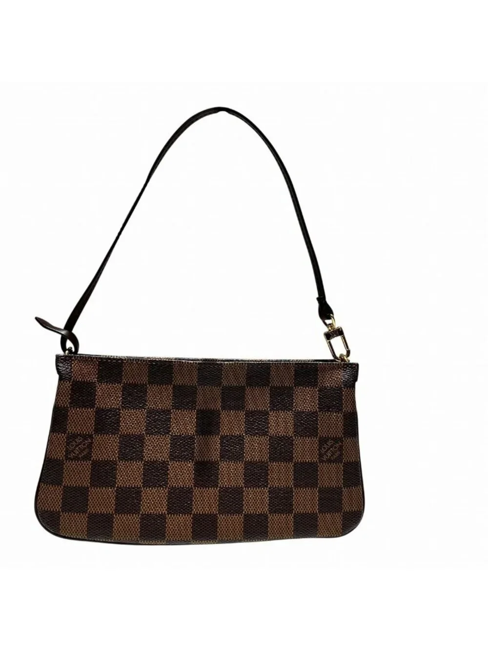 Louis Vuitton Navona Creasing Sally Damier Handbag Canvas